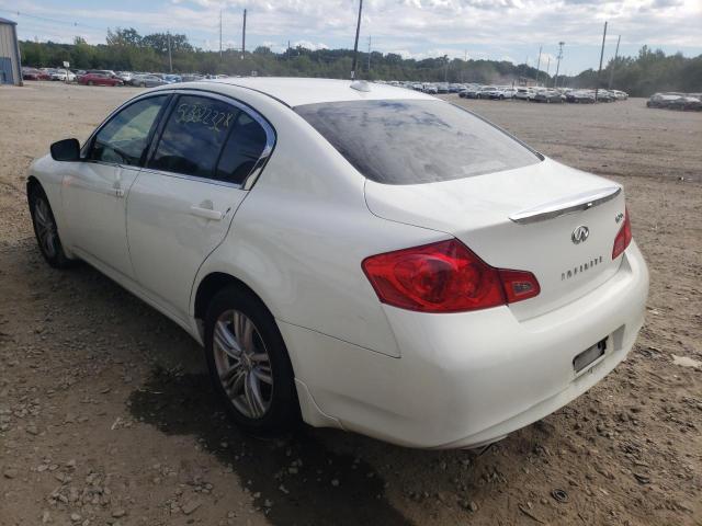 Photo 3 from auction – 2012 INFINITI G25 with VIN JN1DV6AR5CM860222