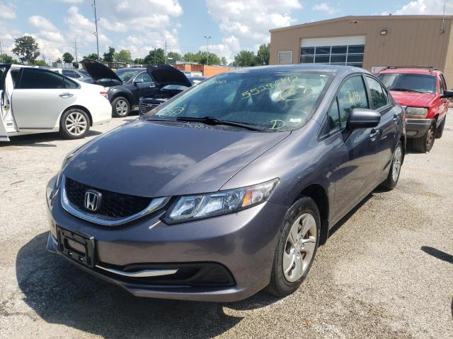 Photo 2 from auction – 2015 HONDA CIVIC LX with VIN 19XFB2F50FE116429