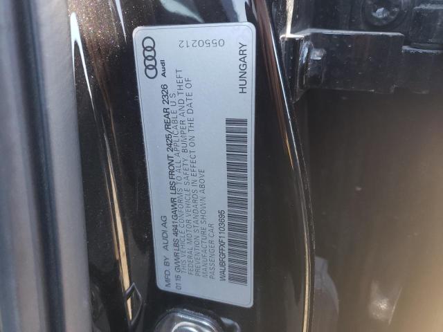 Photo 10 from auction – 2015 AUDI S3 PREMIUM with VIN WAUBFGFFXF1103695