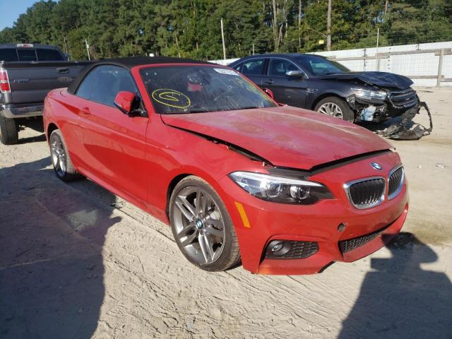 BMW 230XI 2018 with VIN WBA2K1C55JVD41589 - Photo from auction
