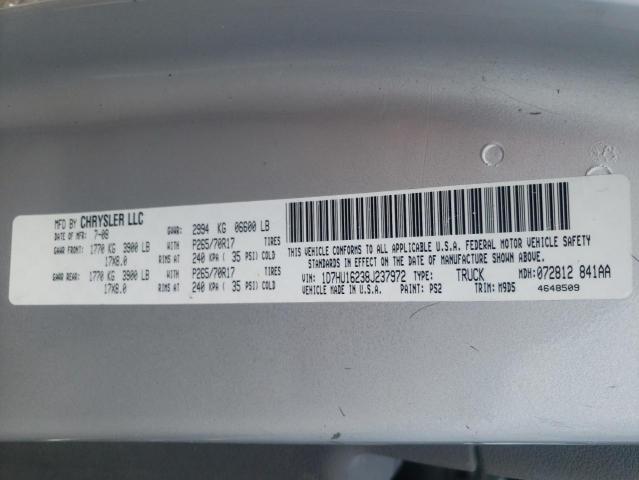 Photo 10 from auction – 2008 DODGE RAM 1500 S with VIN 1D7HU16238J237972