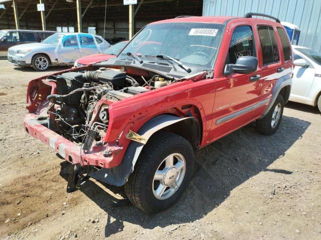 Photo 2 from auction – 2002 JEEP LIBERTY SP with VIN 1J4GL48K62W165967