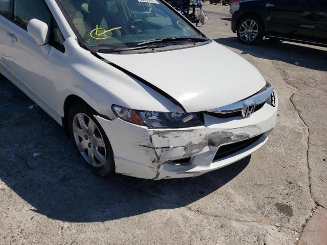 Photo 9 from auction – 2011 HONDA CIVIC LX with VIN 19XFA1F5XBE040015