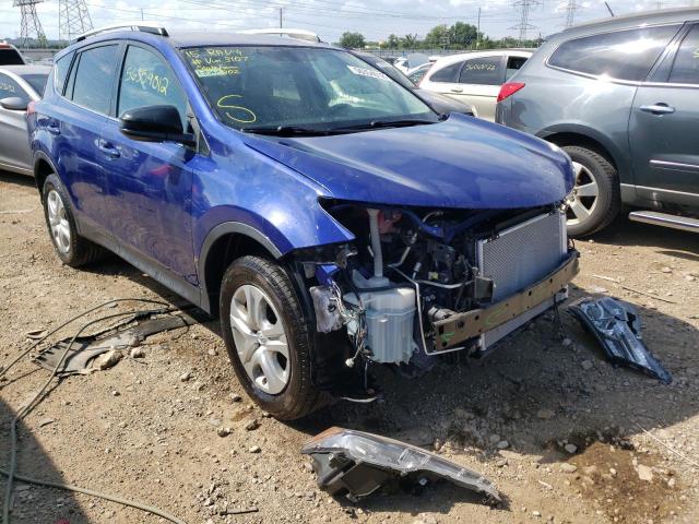 TOYOTA RAV4 LE 2015 with VIN 2T3BFREV4FW343107 - Photo from auction