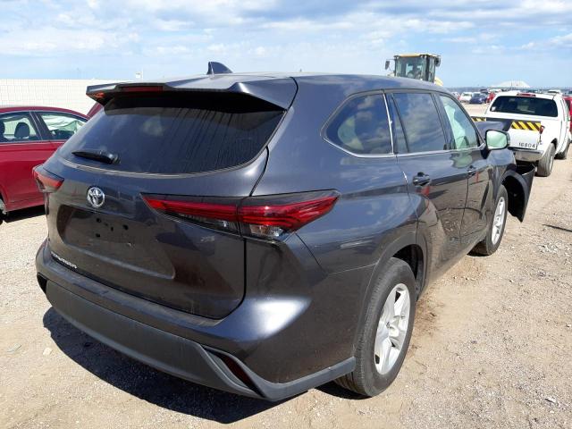 Photo 4 from auction – 2020 TOYOTA HIGHLANDER with VIN 5TDCZRAH8LS027637