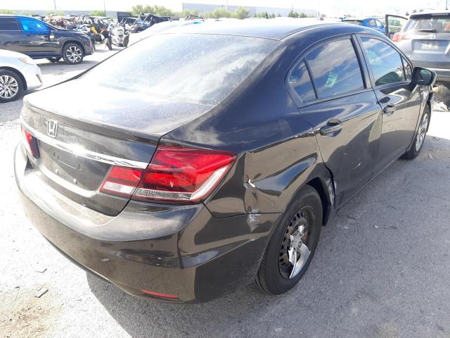 Photo 4 from auction – 2014 HONDA CIVIC LX with VIN 2HGFB2F53EH556259
