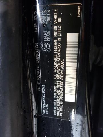 Photo 10 from auction – 2012 VOLVO S60 T5 with VIN YV1622FS3C2127742