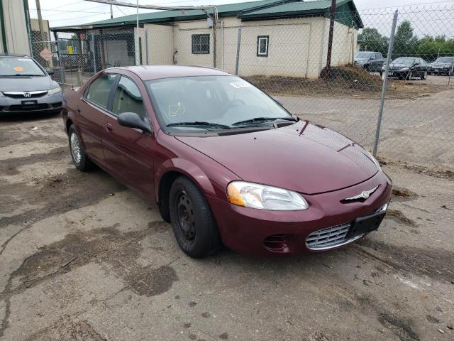 CHRYSLER SEBRING 2002 with VIN 1C3EL46R72N239632 - Photo from auction