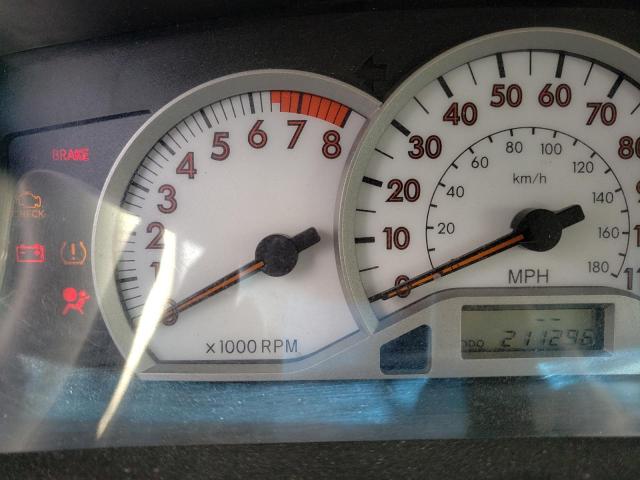 Photo 8 from auction – 2006 TOYOTA COROLLA CE with VIN 2T1BR32E36C576141