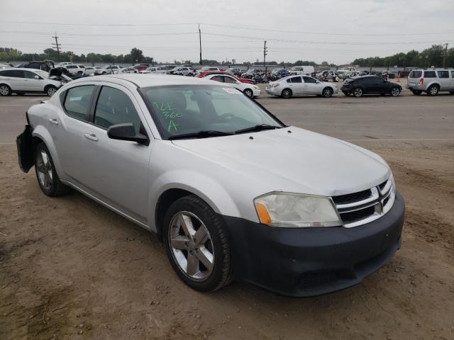 Foto 1 de la subasta – 2012 DODGE AVENGER SE con VIN 1C3CDZAB8CN141559