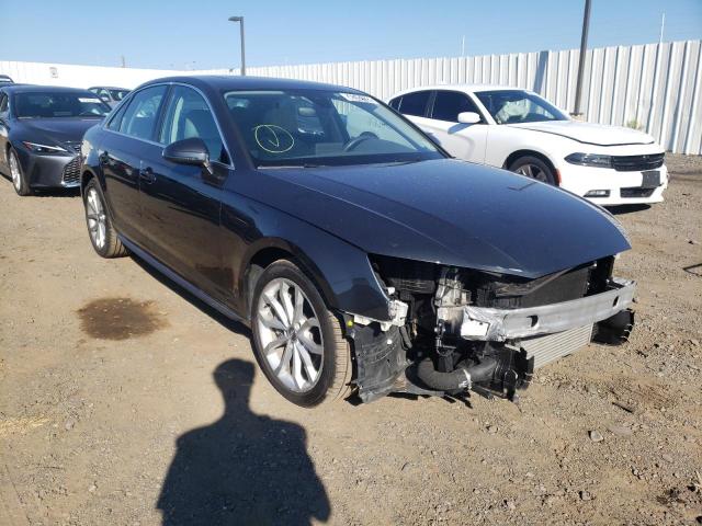 AUDI A4 PREMIUM 2019 with VIN WAUDNAF4XKA073986 - Photo from auction