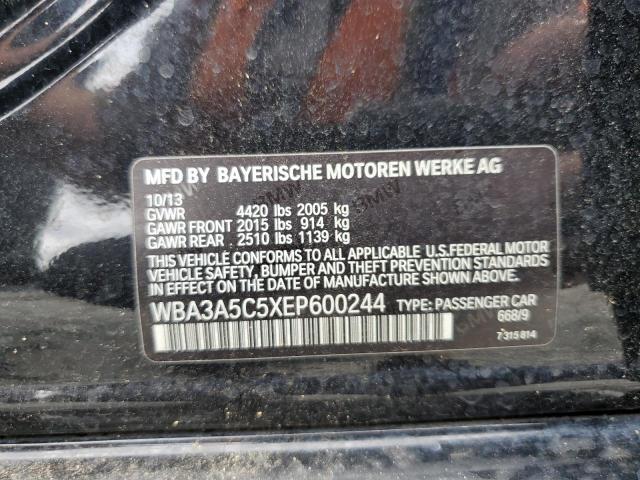 Foto 10 de la subasta – 2014 BMW 328 I con VIN WBA3A5C5XEP600244