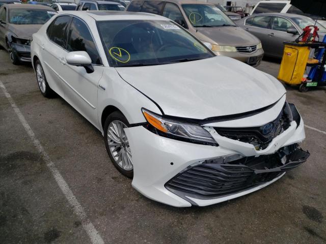 TOYOTA CAMRY XLE 2020 with VIN 4T1F31AKXLU017100 - Photo from auction