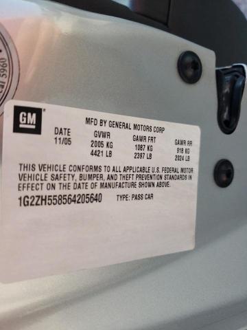 Photo 10 from auction – 2006 PONTIAC G6 GT with VIN 1G2ZH558564205640