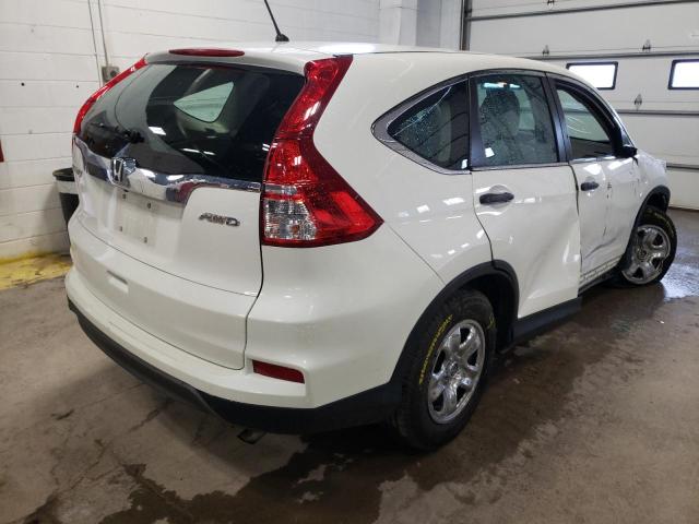 Photo 4 from auction – 2016 HONDA CR-V LX with VIN 5J6RM4H35GL064944