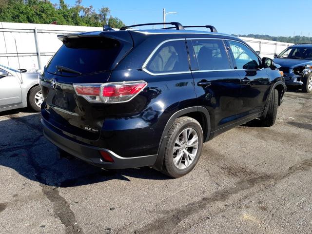 Photo 4 from auction – 2015 TOYOTA HIGHLANDER with VIN 5TDJKRFH8FS209797
