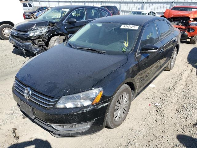 Photo 2 from auction – 2014 VOLKSWAGEN PASSAT S with VIN 1VWAT7A33EC106541