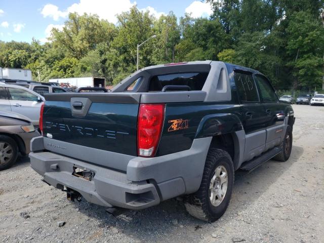 Photo 4 from auction – 2002 CHEVROLET AVALANCHE with VIN 3GNEK13T12G305699