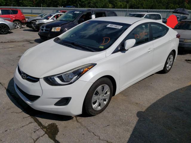 Photo 2 from auction – 2016 HYUNDAI ELANTRA SE with VIN 5NPDH4AE0GH665182