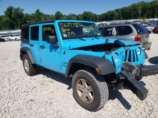 JEEP WRANGLER U 2017 with VIN 1C4HJWDG3HL751050 - Photo from auction