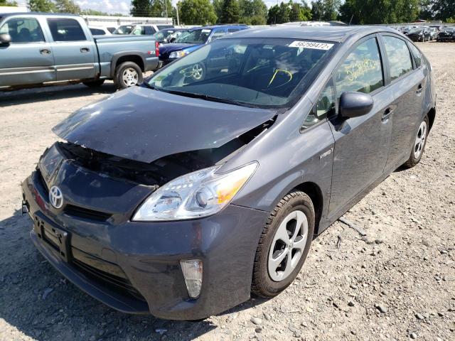 Photo 2 from auction – 2015 TOYOTA PRIUS with VIN JTDKN3DU8F0471458