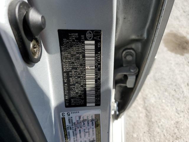 Photo 10 from auction – 2006 TOYOTA COROLLA CE with VIN 2T1BR32E86C622353