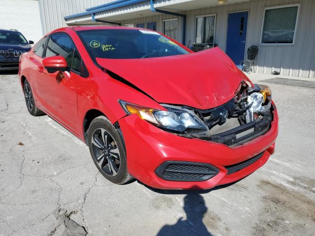 HONDA CIVIC EX 2014 with VIN 2HGFG3B83EH512866 - Photo from auction