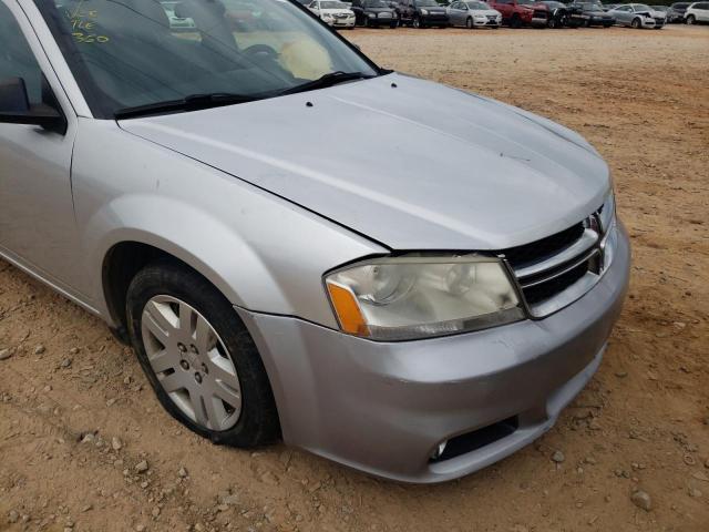 Photo 9 from auction – 2011 DODGE AVENGER EX with VIN 1B3BD4FB5BN578423