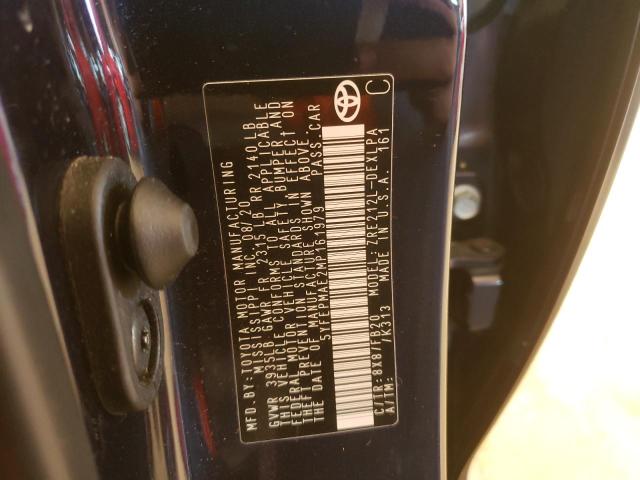 Photo 10 from auction – 2021 TOYOTA COROLLA LE with VIN 5YFEPMAE2MP161979