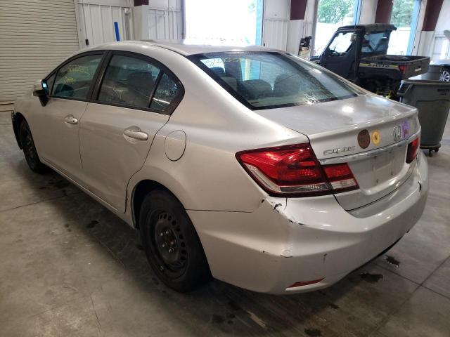 Photo 3 from auction – 2014 HONDA CIVIC LX with VIN 19XFB2F53EE012175