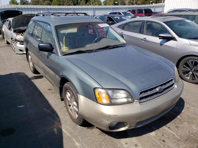 SUBARU LEGACY OUT 2000 with VIN 4S3BH6758Y6663086 - Photo from auction