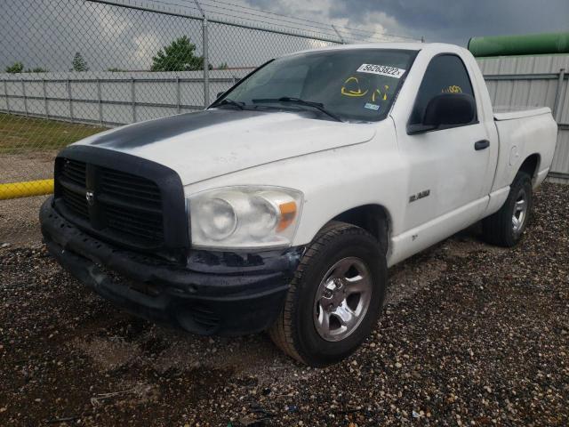 Photo 2 from auction – 2008 DODGE RAM 1500 S with VIN 1D7HA16K68J134389