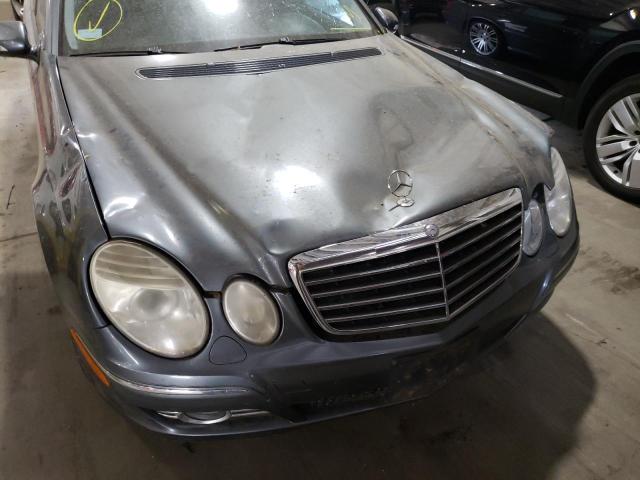 Photo 9 from auction – 2007 MERCEDES-BENZ E 350 with VIN WDBUF56X67B079558
