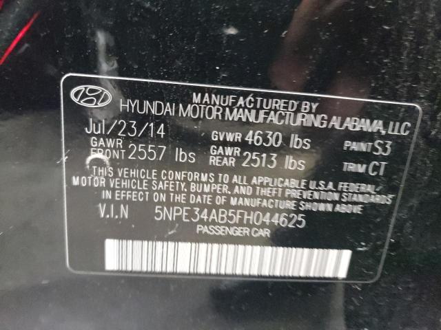 Photo 10 from auction – 2015 HYUNDAI SONATA SPO with VIN 5NPE34AB5FH044625
