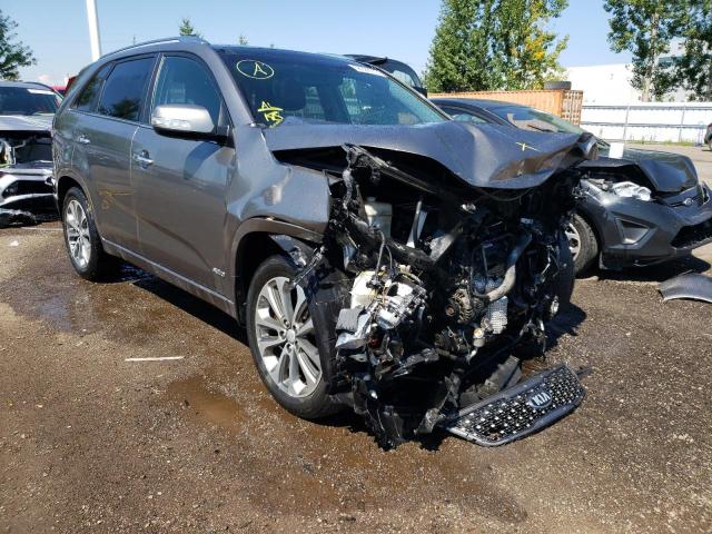 KIA SORENTO SX 2015 with VIN 5XYKWDA78FG555677 - Photo from auction