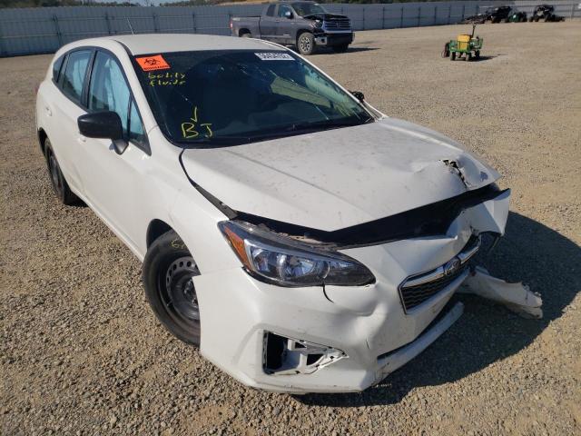 SUBARU IMPREZA 2017 with VIN 4S3GTAA66H3715986 - Photo from auction