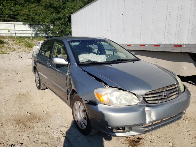 TOYOTA COROLLA CE 2003 with VIN 2T1BR32E33C116800 - Photo from auction
