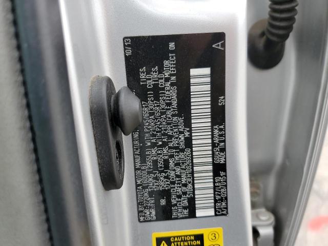 Photo 10 from auction – 2013 TOYOTA HIGHLANDER with VIN 5TDBK3EH1DS269260