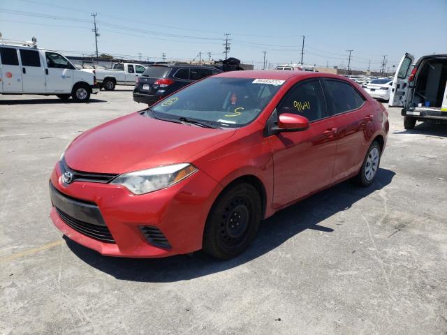Photo 2 from auction – 2016 TOYOTA COROLLA L with VIN 5YFBURHE2GP367094