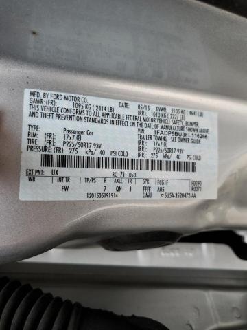 Фото 10 с аукциона – 2015 FORD C-MAX SEL с VIN 1FADP5BU3FL116266