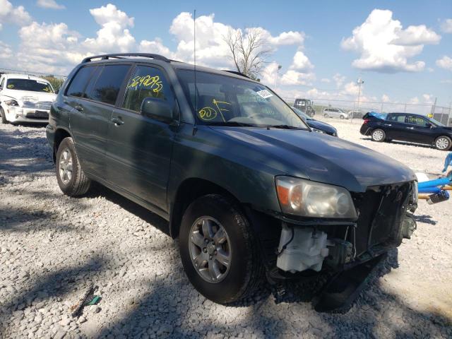 TOYOTA HIGHLANDER 2006 with VIN JTEGP21A960126374 - Photo from auction