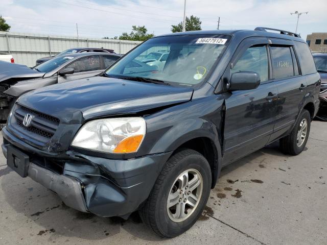 Photo 2 from auction – 2004 HONDA PILOT EXL with VIN 2HKYF18674H617243