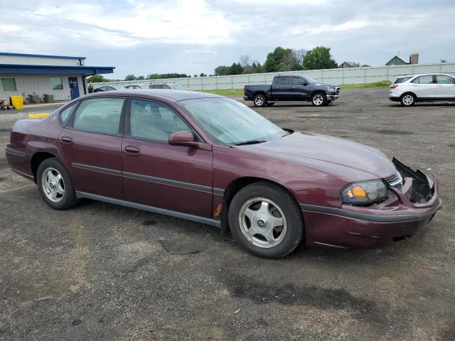 CHEVROLET IMPALA 2004 with VIN 2G1WF52K849212962 - Photo from auction