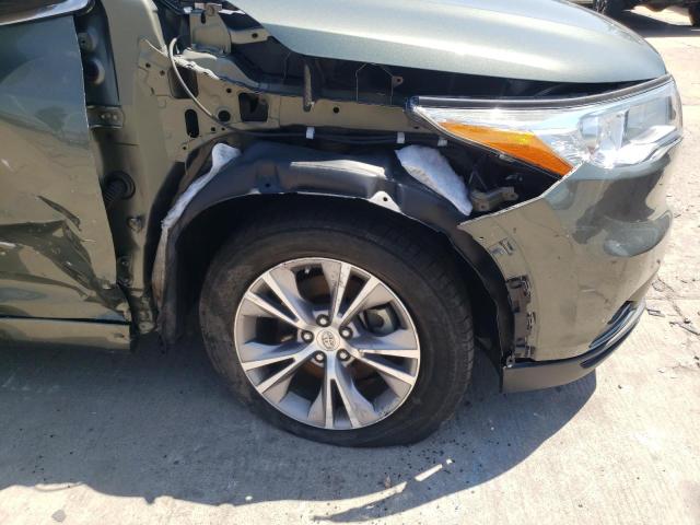Photo 9 from auction – 2015 TOYOTA HIGHLANDER with VIN 5TDJKRFH5FS208526