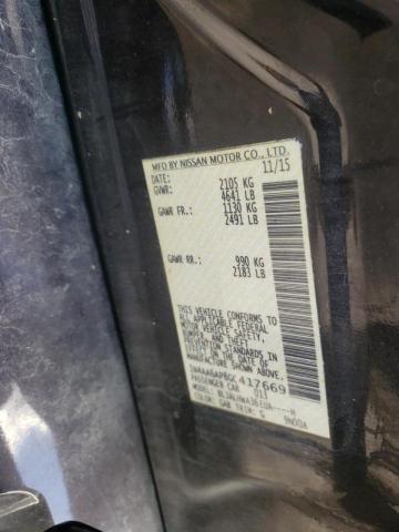 Photo 10 from auction – 2016 NISSAN MAXIMA 3.5 with VIN 1N4AA6AP8GC417669