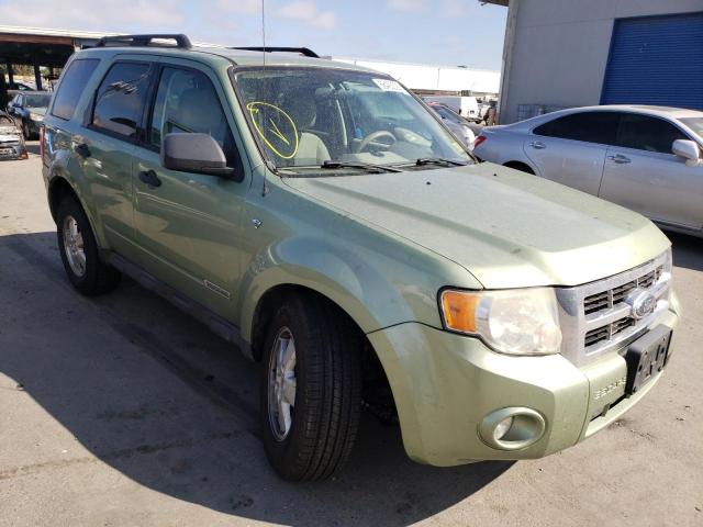 Photo 1 from auction – 2008 FORD ESCAPE XLT with VIN 1FMCU931X8KA62656