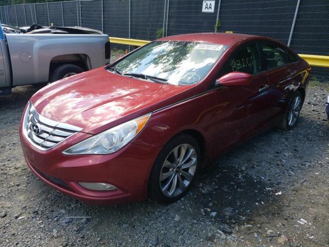 Photo 2 from auction – 2012 HYUNDAI SONATA SE with VIN 5NPEC4AC4CH349473