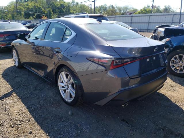 Photo 3 from auction – 2021 LEXUS IS 300 with VIN JTHC81F23M5046059