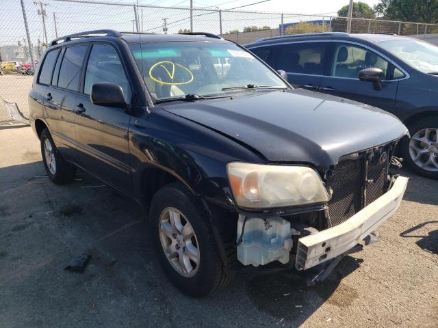 TOYOTA HIGHLANDER 2007 with VIN JTEEP21A470196521 - Photo from auction