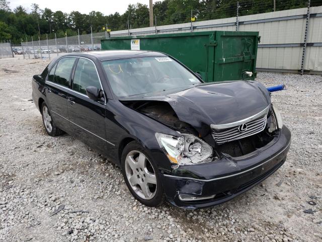 LEXUS LS 430 2005 with VIN JTHBN36F555012788 - Photo from auction